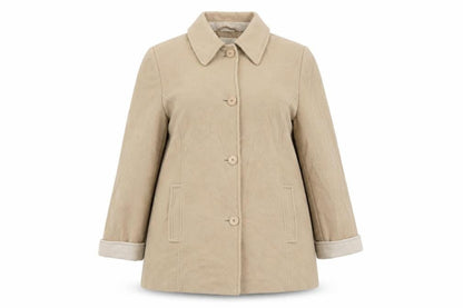 Womens UK Size 18 Marks and Spencer Beige Overcoat