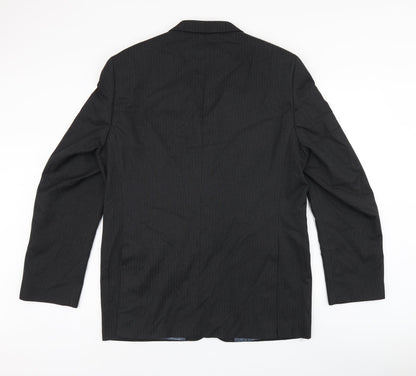 Mens UK Size 42 NEXT Regular Black Suit Jacket