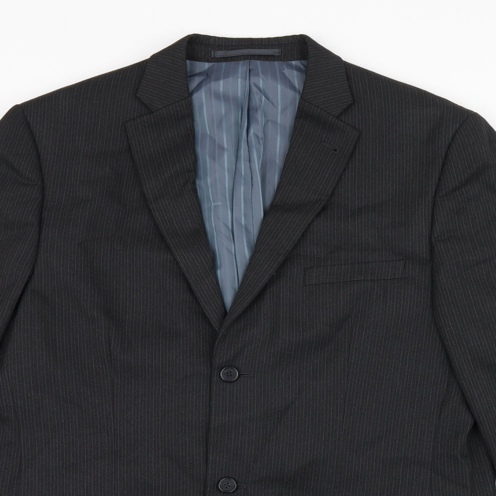 Mens UK Size 42 NEXT Regular Black Suit Jacket
