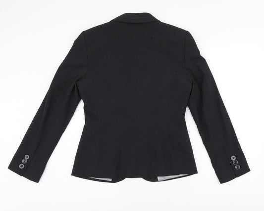 Marks and Spencer Womens Grey Polyester Jacket Suit Jacket Size 8