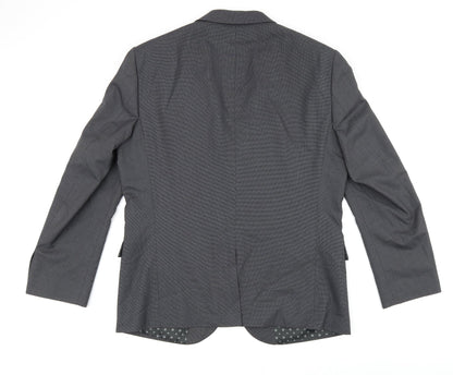 Mens UK Size 42 NEXT Regular Grey Suit Jacket