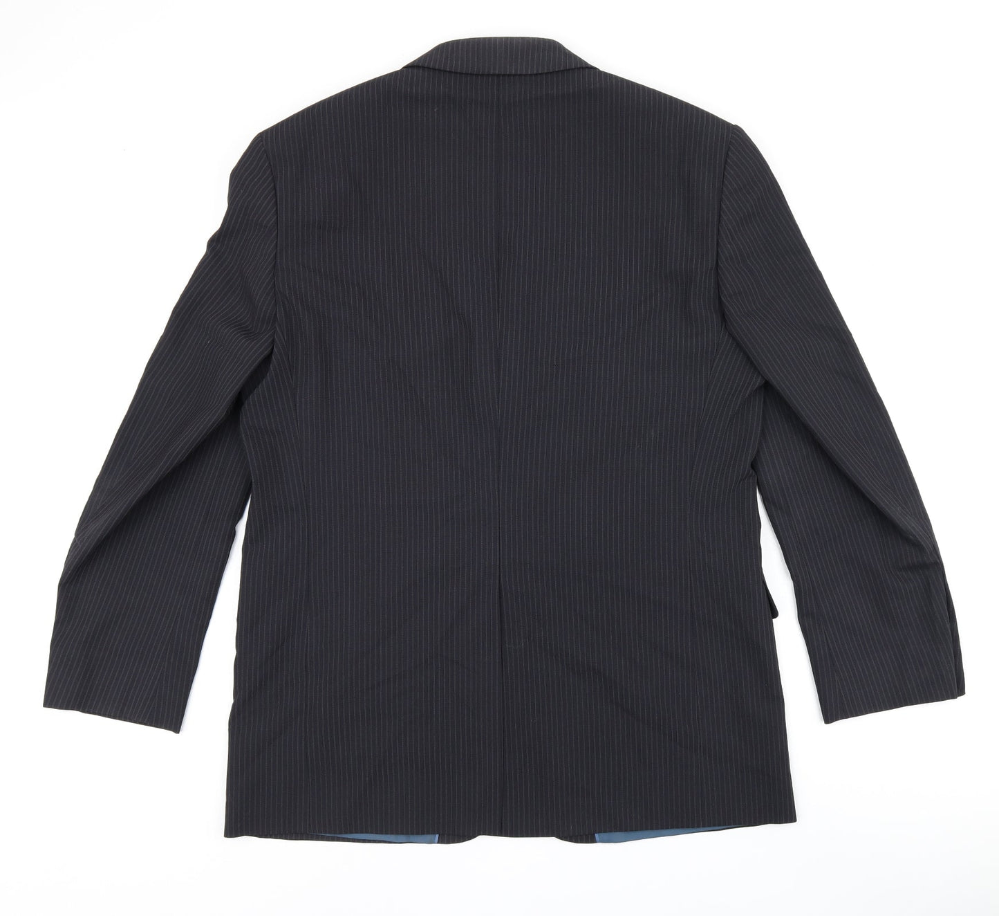 Mens UK Size 42 Marks and Spencer Regular Blue Suit Jacket