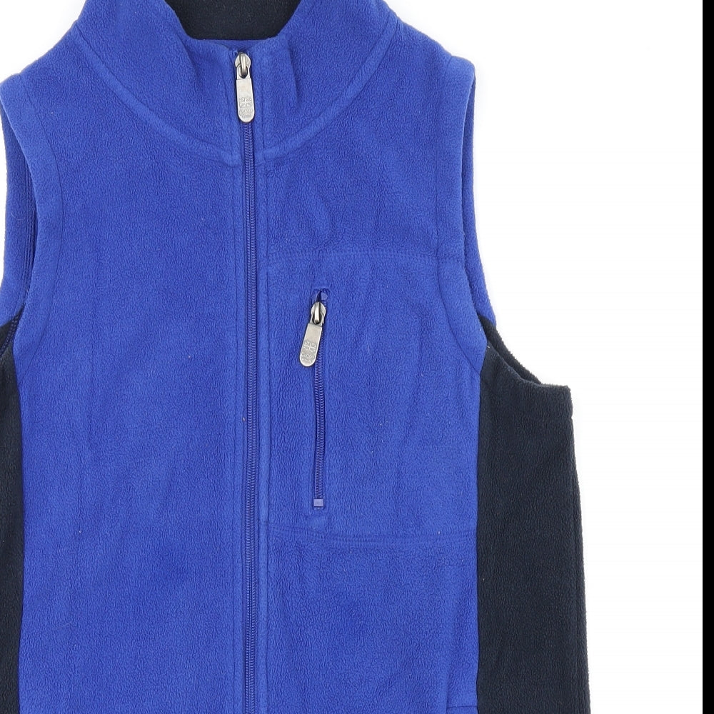 Mens UK Size XS Cotton Traders Blue Gilet