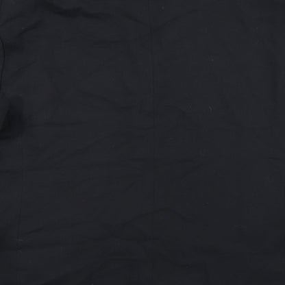 Woods & Gray Mens Black Jacket Blazer Size M Button