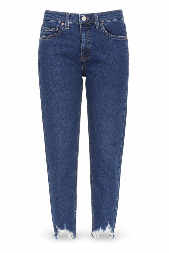 Womens UK Size 30 in Topshop Regular Fit Straight Blue Jeans