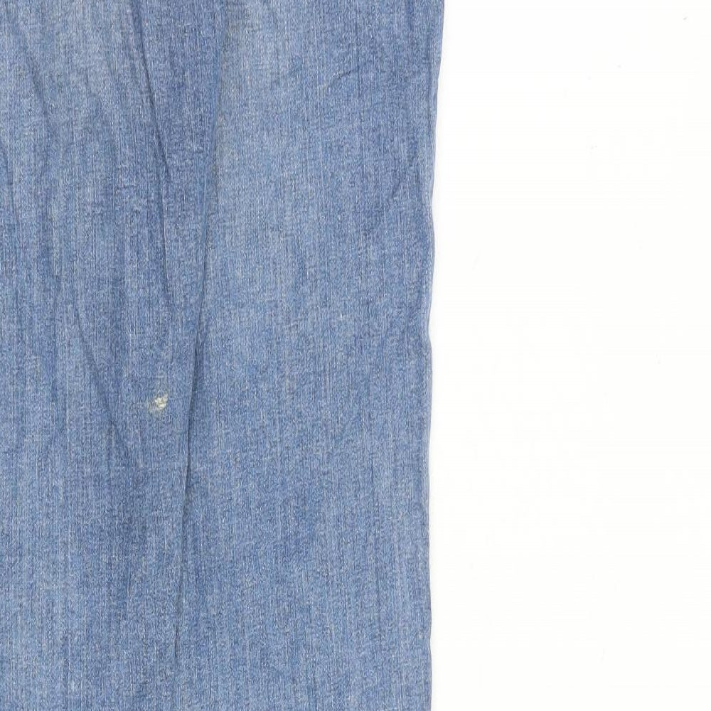 Womens UK Size 28 in H&M Regular Fit Straight Blue Jeans