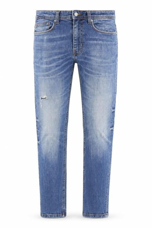 Mens UK Size 32 in Burton Regular Fit Skinny Blue Jeans