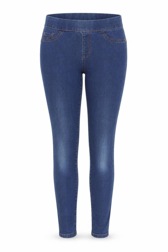 Womens UK Size 12 Denim & Co. Slim Fit Skinny Blue Jeans
