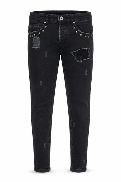 The Coutur Club Mens Black Cotton Skinny Jeans Size 30 in L26 in Regular Zip