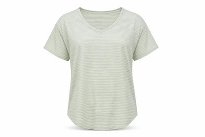 Womens UK Size M Mamalicious Green Basic T-Shirt