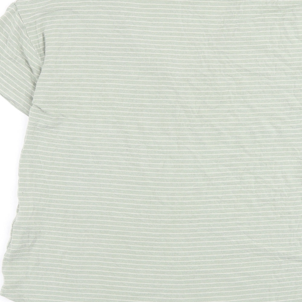 Womens UK Size M Mamalicious Green Basic T-Shirt