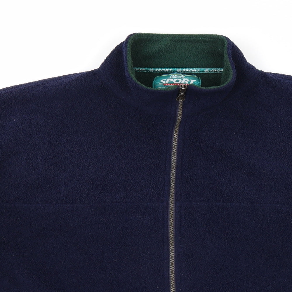 Mens UK Size S St Bernard Blue Jacket