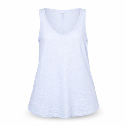 Womens UK Size M Old Navy Blue Basic Tank