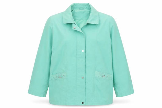 Womens UK Size 18 Finesse Green Jacket