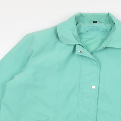 Womens UK Size 18 Finesse Green Jacket