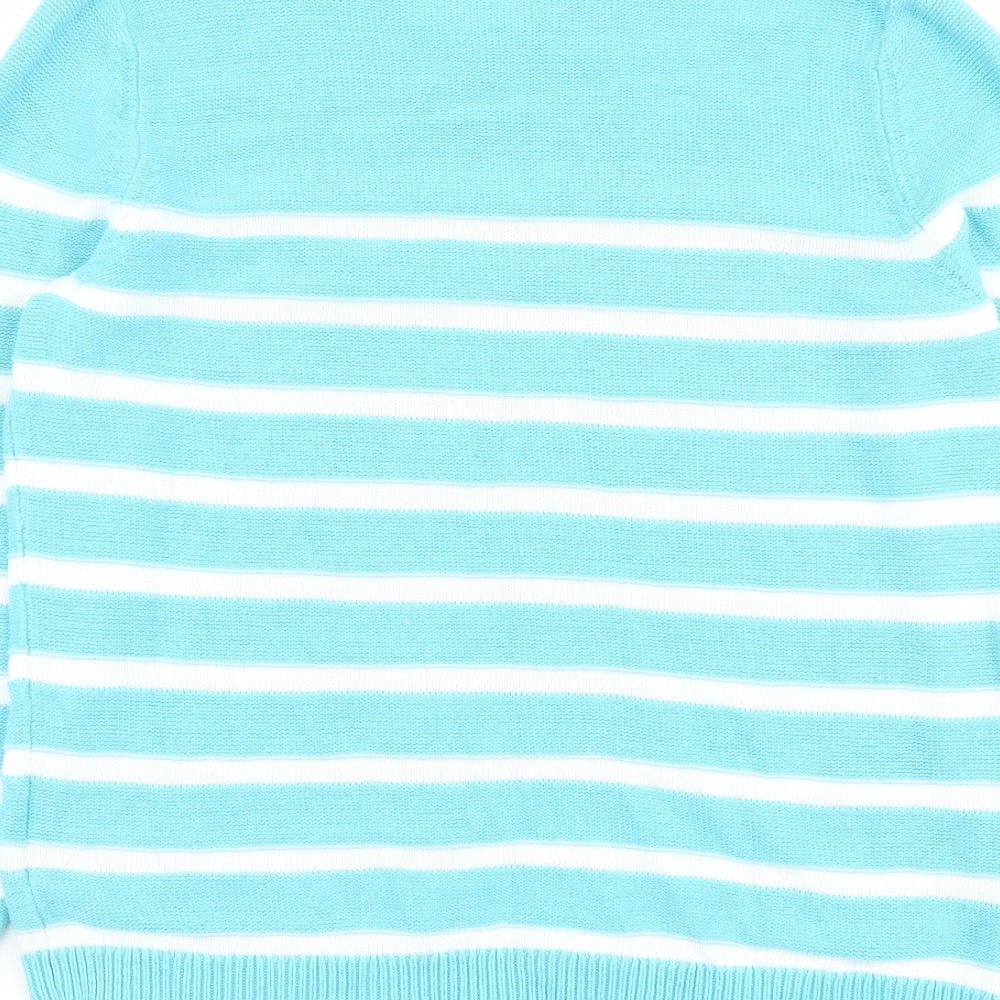 Womens UK Size M Bonmarché Blue Pullover Jumper