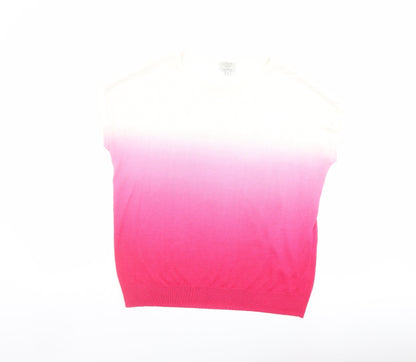 Womens UK Size M Monsoon Pink Pullover Jumper