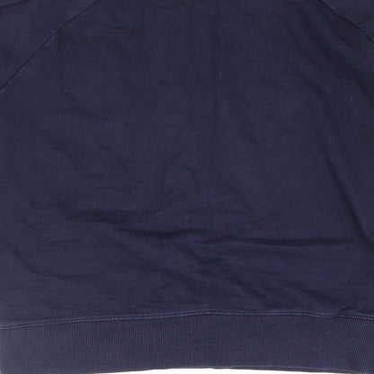 Mens UK Size S Earth Positive Blue Pullover Sweatshirt