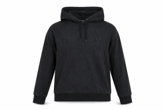 USA Pro Womens Black Polyester Pullover Hoodie Size 16 Pullover - Embroidered Logo