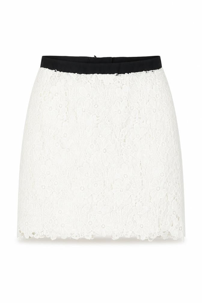 Womens UK Size 6 French Connection Mini Lace Skirt