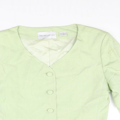 Womens UK Size 14 The Collection Green Jacket