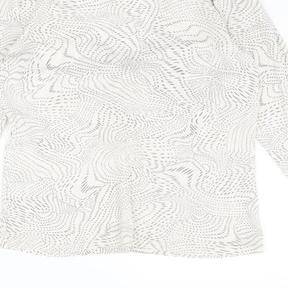 Womens UK Size 14 Principles Ivory Basic Blouse