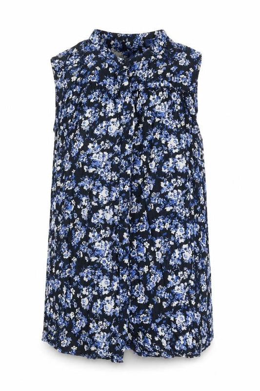 Womens UK Size 8 Jack Wills Blue Camisole Blouse