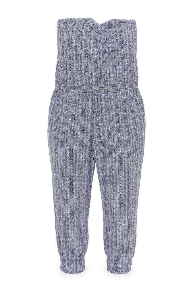Womens UK Size XL Gap One-Piece Blue Jumpsuit
