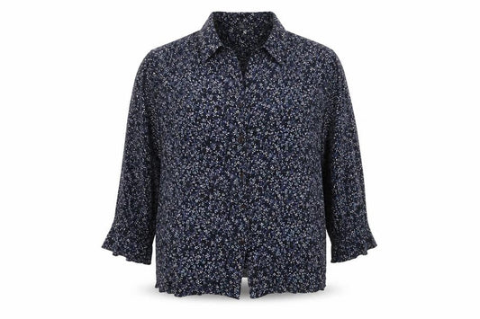 Womens UK Size 18 Holmewood Multicoloured Basic Button-Up