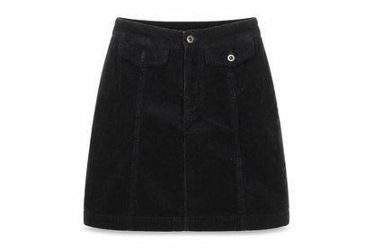 Womens UK Size 6 Jack Wills A-Line Corduroy Skirt