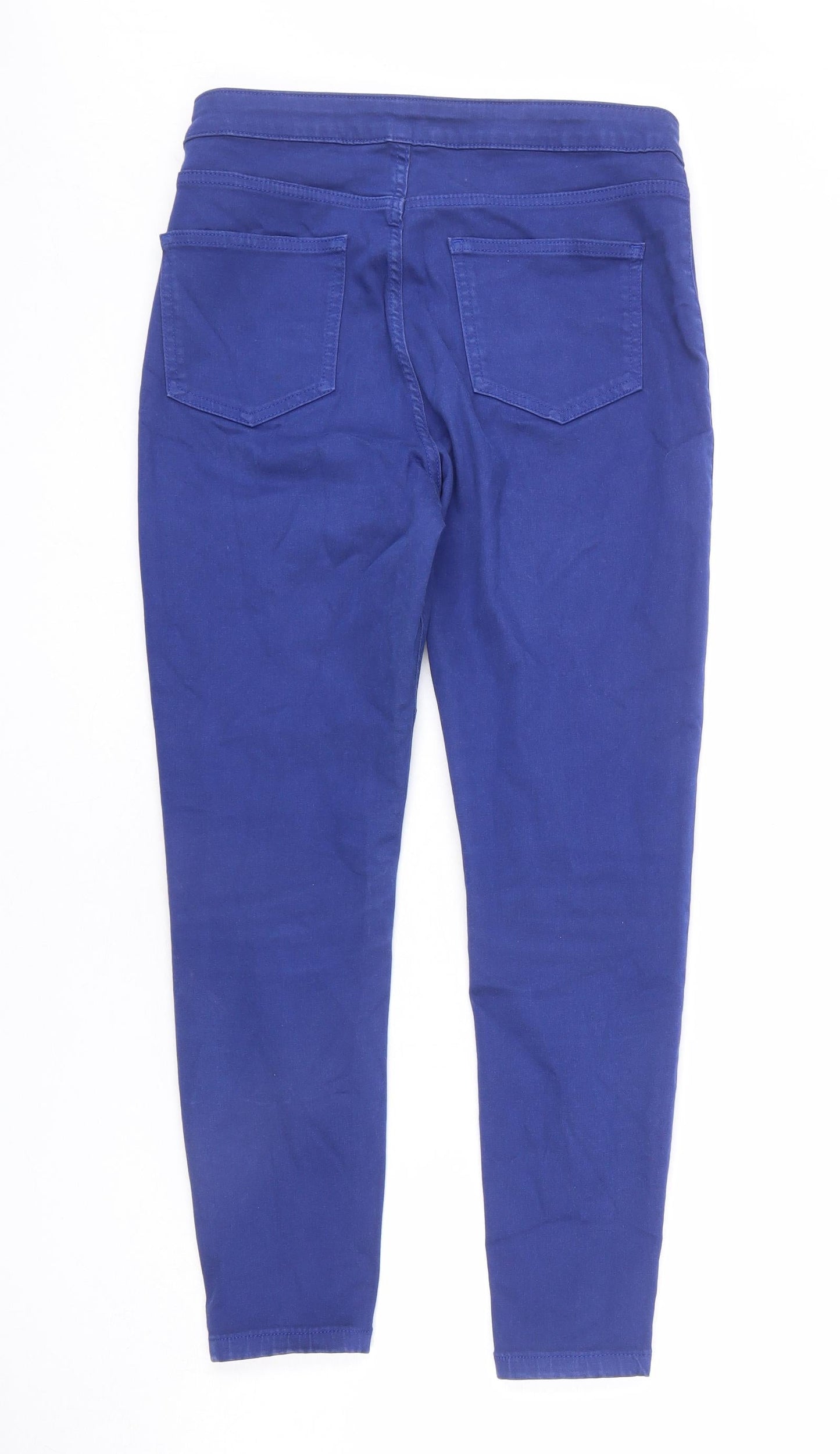 Womens UK Size 12 Marks and Spencer Regular Fit Skinny Blue Jeans