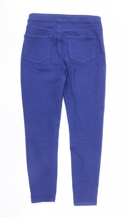 Womens UK Size 12 Marks and Spencer Regular Fit Skinny Blue Jeans