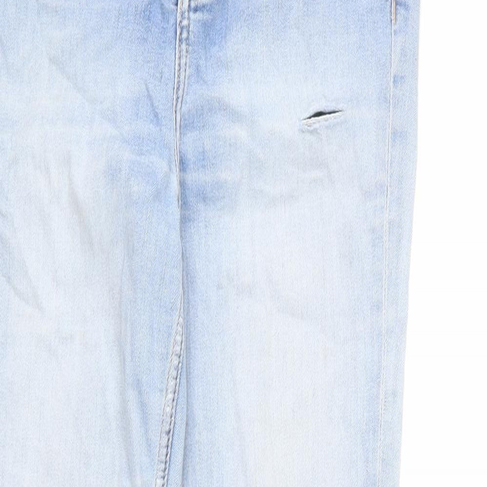 Womens UK Size 10 Marks and Spencer Regular Fit Skinny Blue Jeans