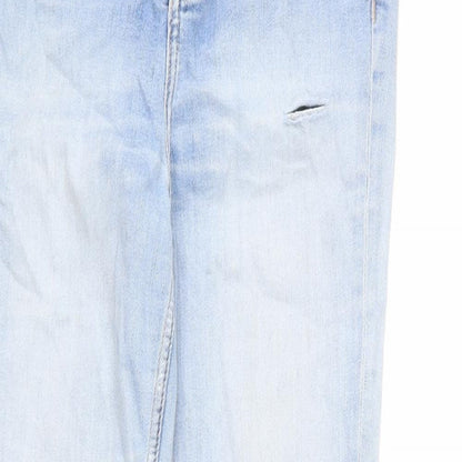 Womens UK Size 10 Marks and Spencer Regular Fit Skinny Blue Jeans