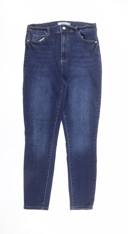 Womens UK Size 32 in JustFab Regular Fit Skinny Blue Jeans