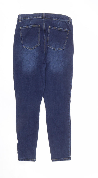Womens UK Size 32 in JustFab Regular Fit Skinny Blue Jeans