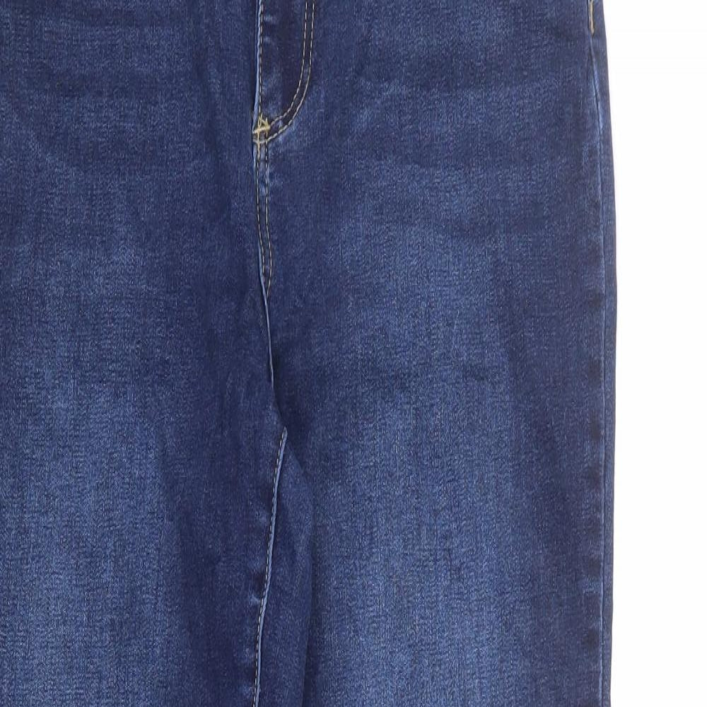 Womens UK Size 32 in JustFab Regular Fit Skinny Blue Jeans