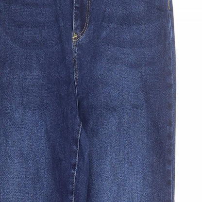 Womens UK Size 32 in JustFab Regular Fit Skinny Blue Jeans