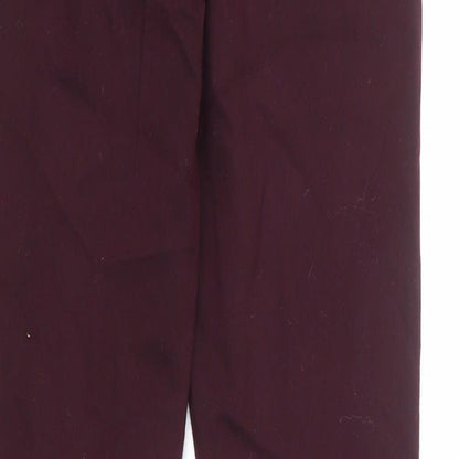 Dorothy Perkins Womens Red Cotton Jegging Jeans Size 8 L27 in Regular