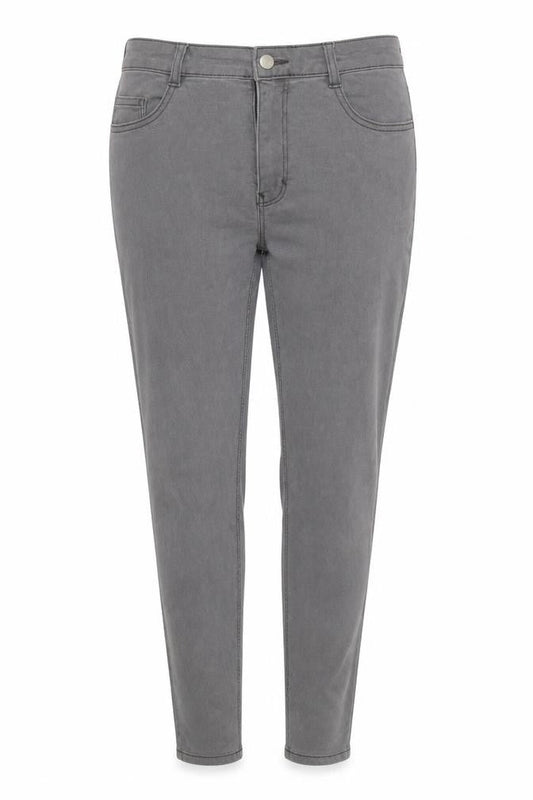 Womens UK Size 14 Pull&Bear Regular Fit Skinny Grey Jeans