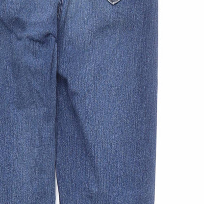 Womens UK Size 27 in H&M Regular Fit Skinny Blue Jeans