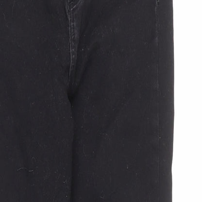 New Look Girls Black Cotton Skinny Jeans Size 14 Years L26 in Regular Zip