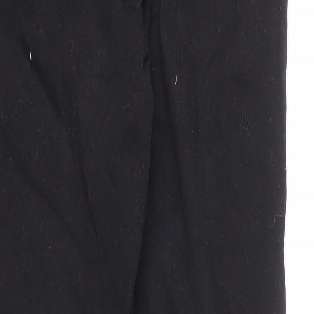 New Look Girls Black Cotton Skinny Jeans Size 14 Years L26 in Regular Zip