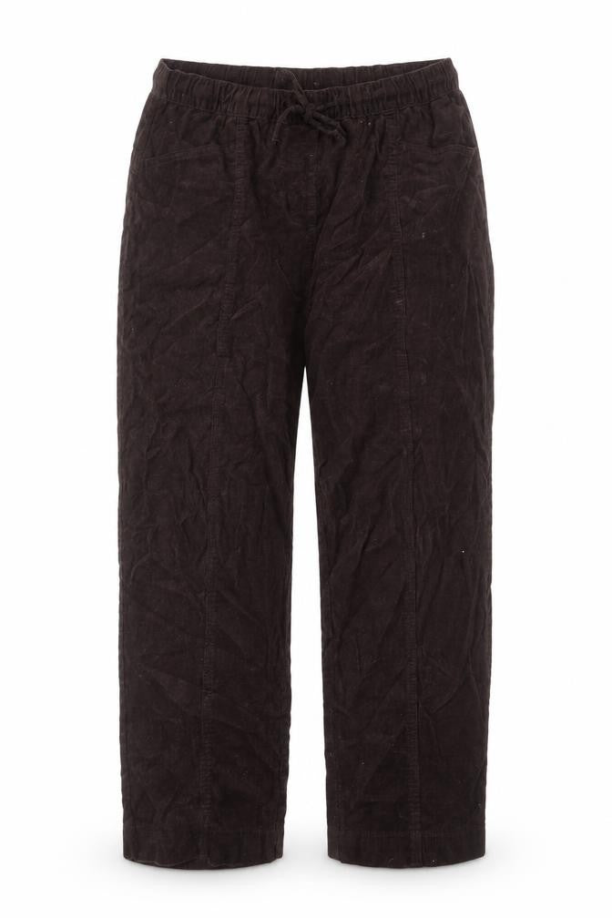 Womens UK Size 37 in EWM Regular Fit  Brown Trousers