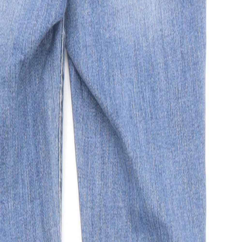 Gap Womens Blue Cotton Skinny Jeans Size 4 L27 in Regular Zip - Legging