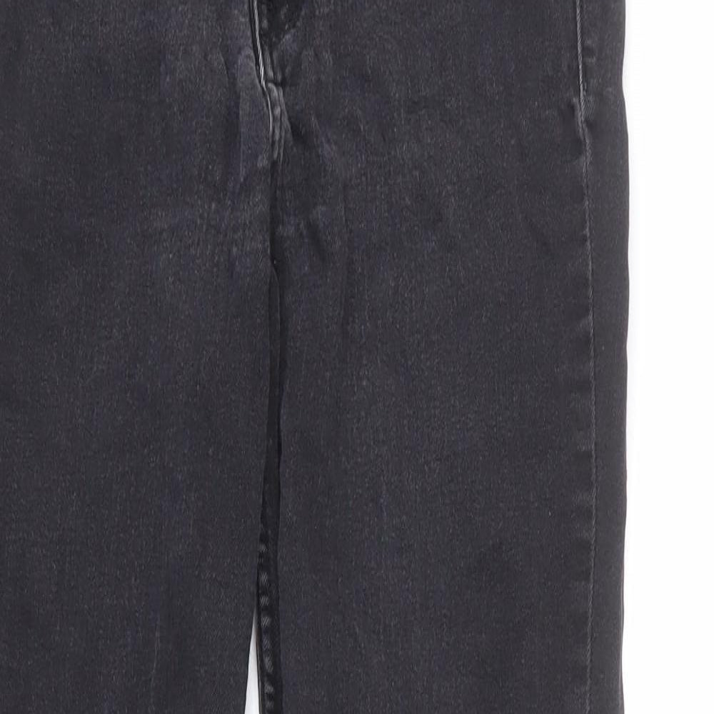 Womens UK Size 28 in H&M Regular Fit Skinny Grey Jeans