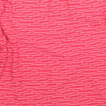 Womens UK Size 14 Per Una Pink Basic Blouse