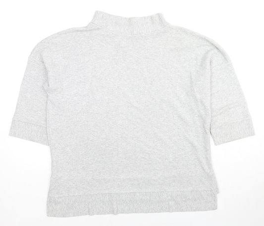 Womens UK Size S French Connection Grey Pullover Sweatshirt