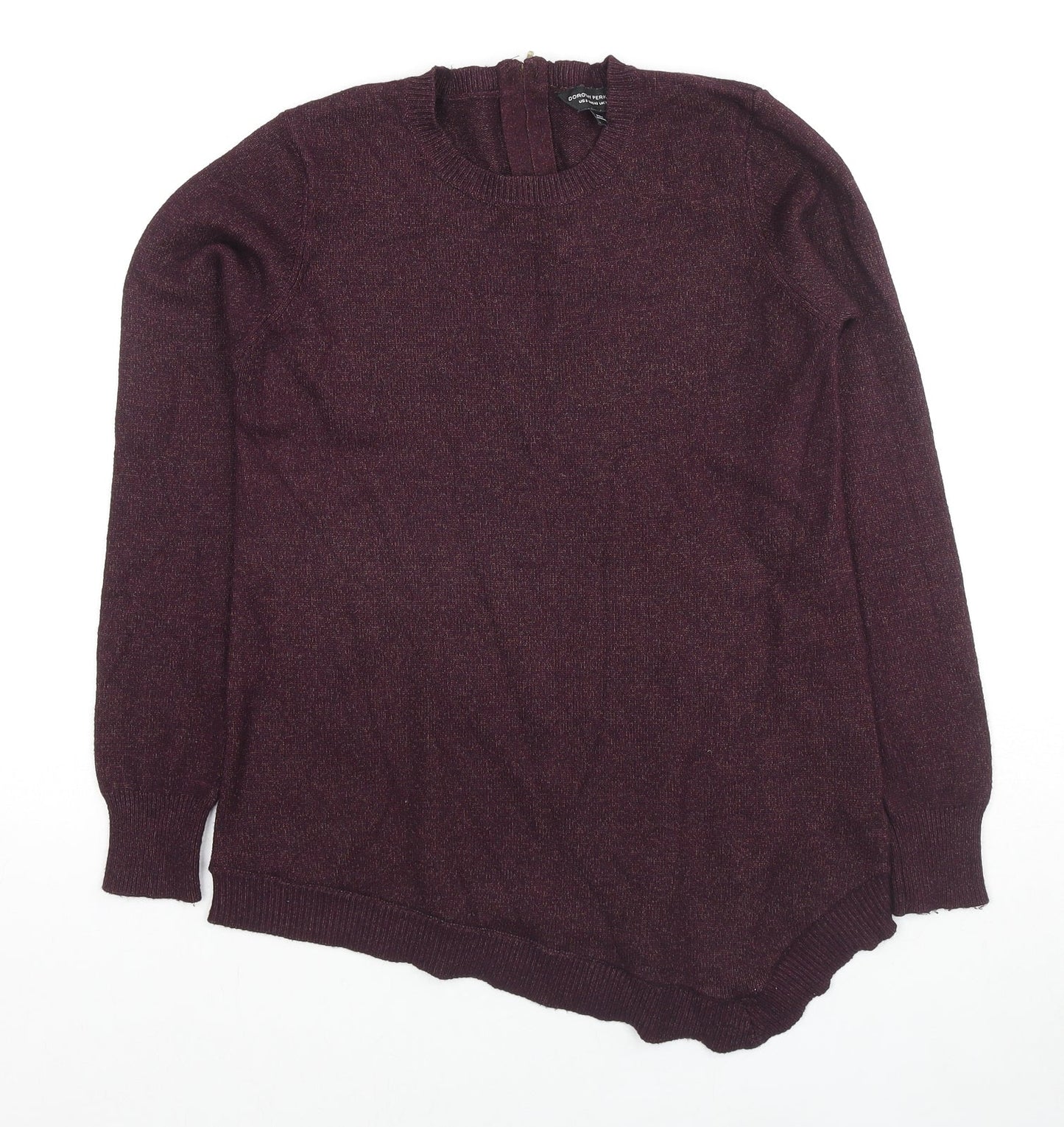 Womens UK Size 12 Dorothy Perkins Purple Pullover Jumper