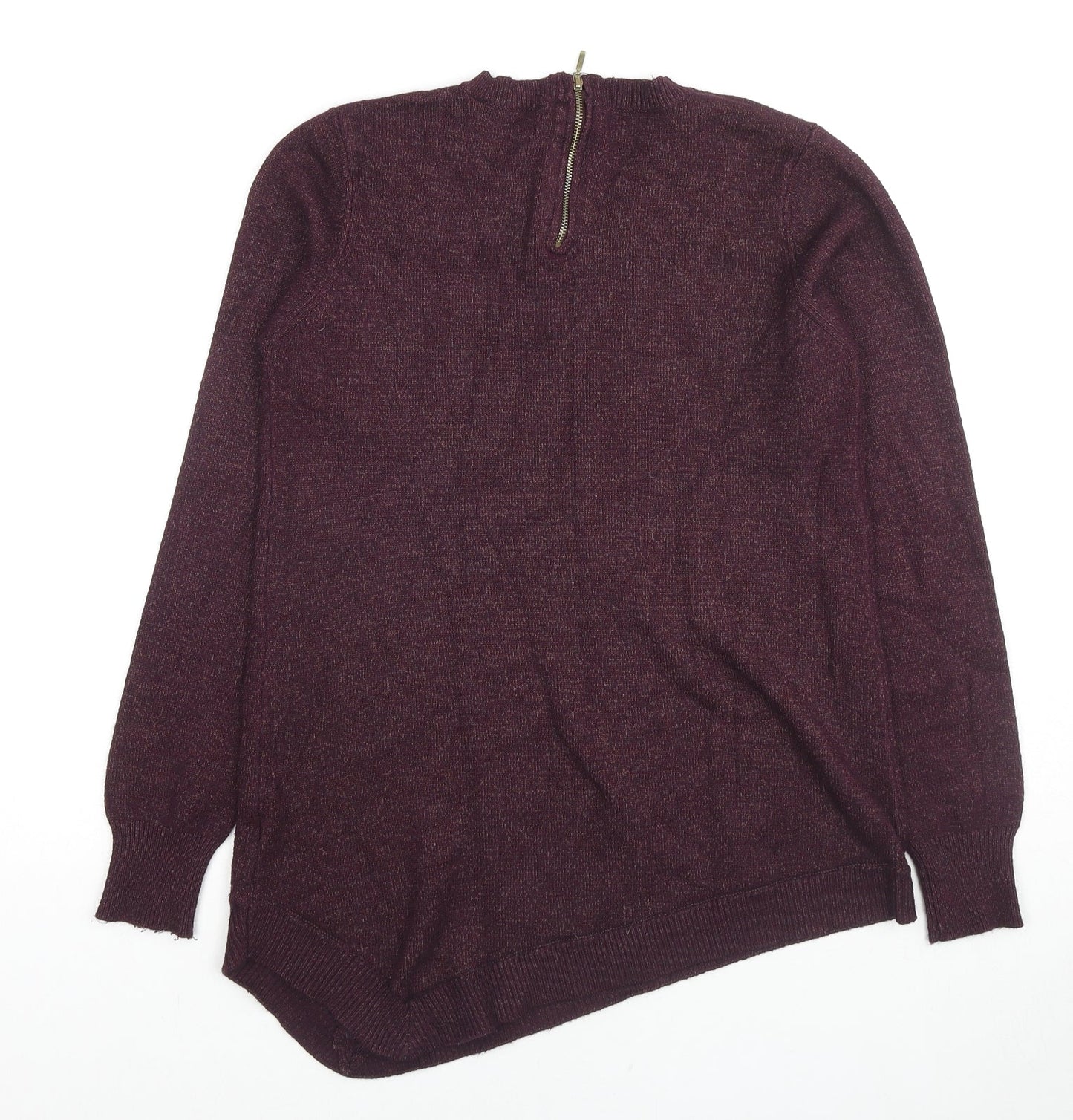Womens UK Size 12 Dorothy Perkins Purple Pullover Jumper